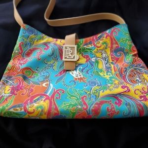 Ralph Lauren paisley handbag